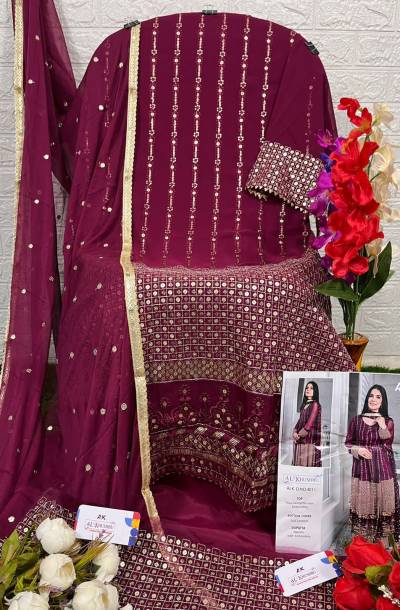 D.NO – 4011 BY ALK HEAVY EMBROIDERY SALWAR KAMEEZ WHOLESALER IN INDIA 